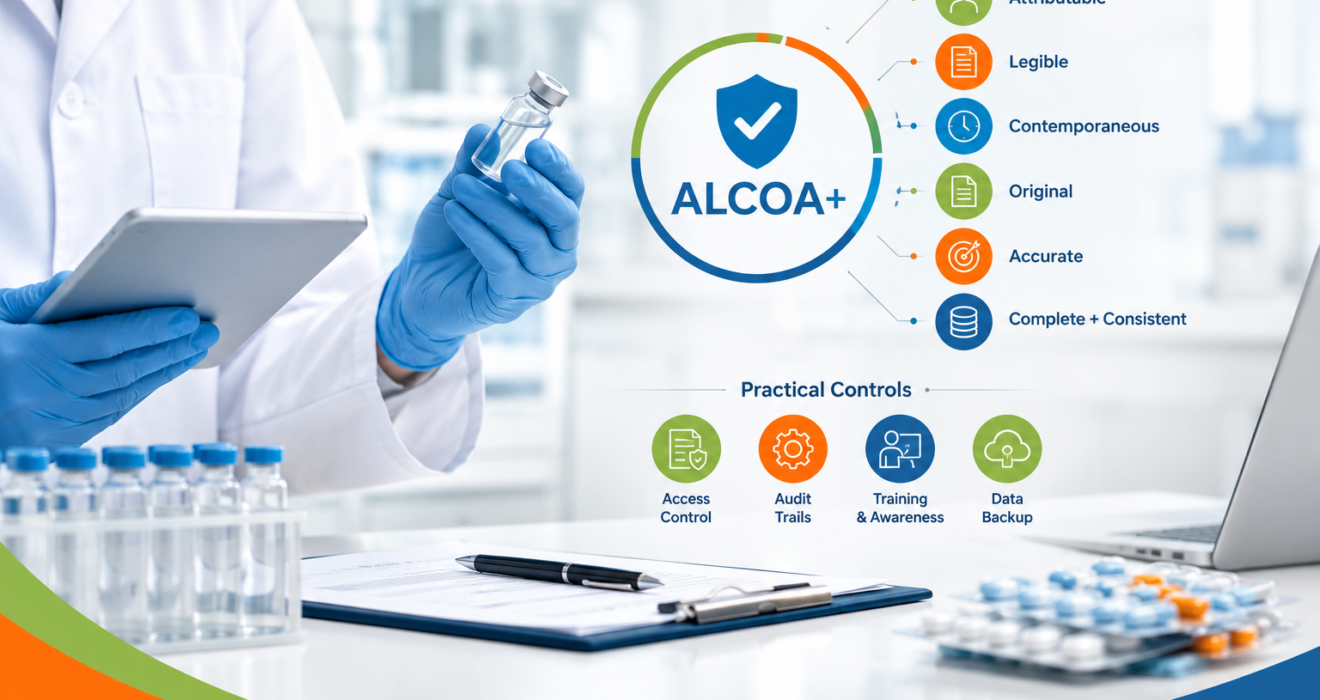 Data Integrity in Pharma: From ALCOA+ to Practical Controls