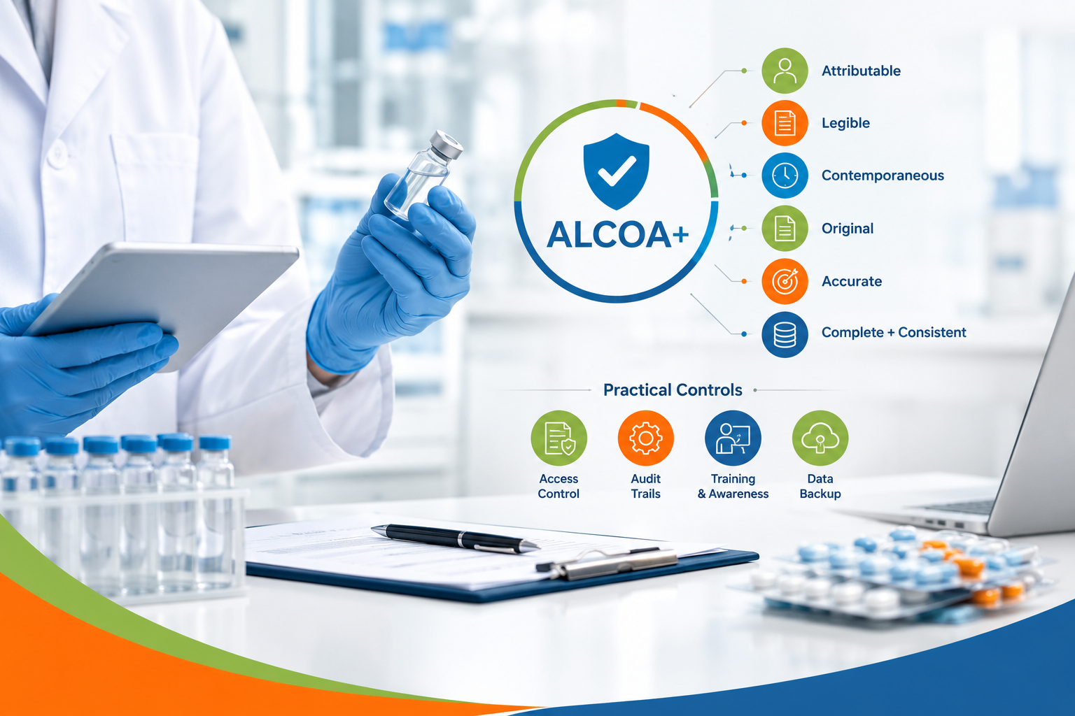 Data Integrity in Pharma: From ALCOA+ to Practical Controls